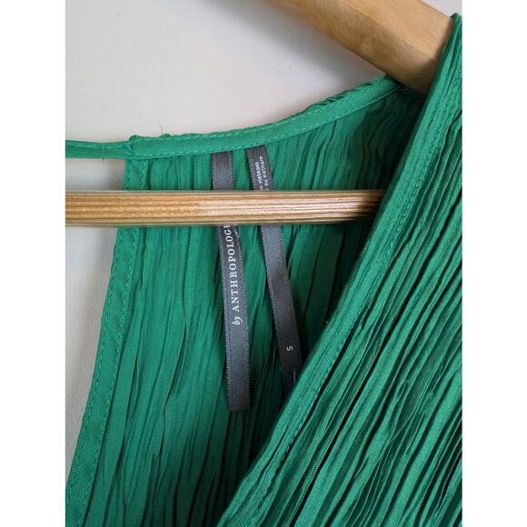 Anthropologie Green Midi Dress - Picture 7 of 11